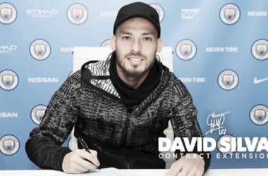 David Silva renueva su contrato con el Manchester City