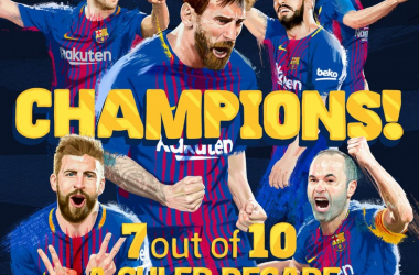 La venticinquesima Liga del Barcellona degli invincibili