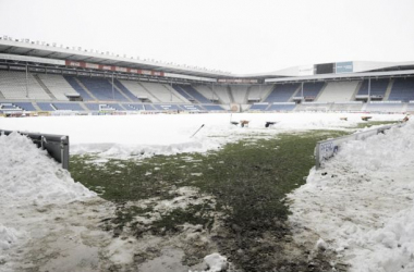 La nieve obliga de nuevo a la suspensión: Alavés - Osasuna