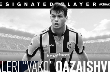 Valeri Qazaishvili se va al San Jose Earthquakes de la MLS