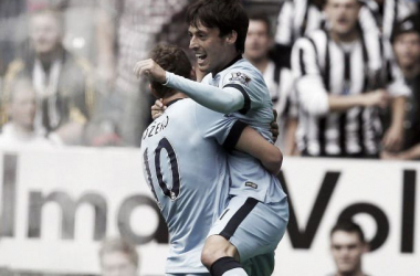 Newcastle United 0-2 Manchester City: Silva and Aguero get defending champions off to winning start