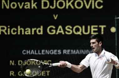 Djokovic makes light work of Gasquet