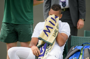 Wimbledon 2017, si ritira Nick Kyrgios