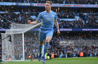 Manchester City 4-1 Manchester United: De Bruyne and Mahrez magic inspires City to comfortable Derby day win
