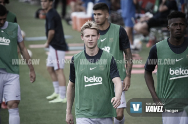 Entrenamiento pensando ya en el Levante