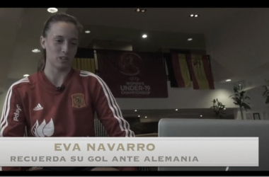 Eva Navarro recuerda el Europeo Sub-17 de 2018