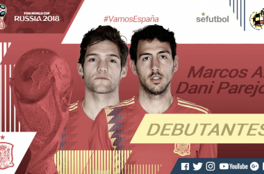 Marcos Alonso y Parejo, nuevos debutantes de la era Lopetegui