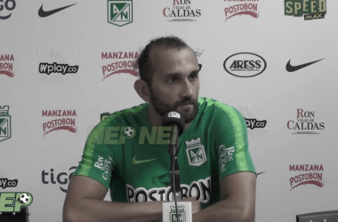 Hernán Barcos: "Estoy tranquilo y muy feliz acá"