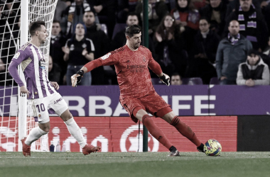 Courtois: "Ya no entendemos cuando es mano y cuando no"