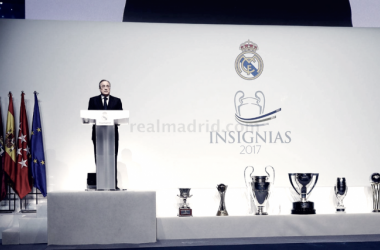 Florentino Pérez: &quot;El Real Madrid es el club más prestigioso y admirado del mundo&quot;