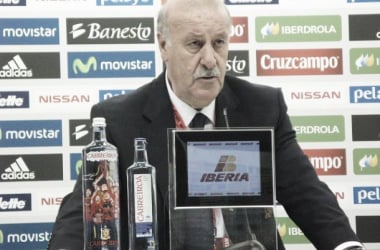 Del Bosque: &quot;Hemos estado bien asentados en el campo&quot;