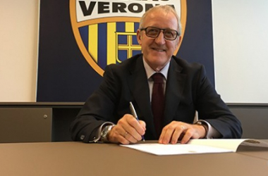 Luigi Delneri, nuevo entrenador del Hellas Verona