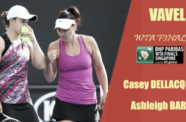 WTA Finals 2017. Casey Dellacqua y Ashleigh Barty: las 'aussies' quieren conquistar Singapur