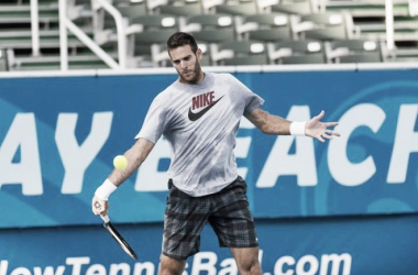 Juan Martín Del Potro: &quot;Jugar en Delray Beach es como cargar el tanque de energías&quot;