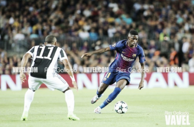 Dembélé regresa cuatro meses después