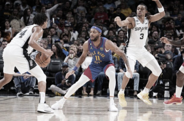 Highlights: San Antonio Spurs 128-120 Denver Nuggets in NBA