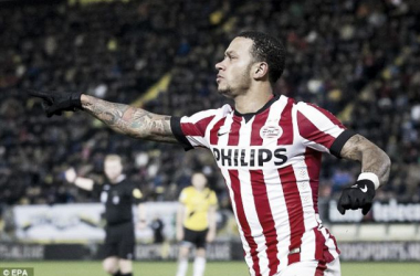 United target Memphis Depay holds &#039;exploratory&#039; talks with Paris Saint Germain