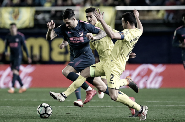 El Atlético vuelve a sucumbir a la fiebre amarilla