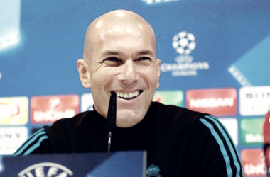 Zinedine Zidane: "Lo que me interesa es ver a mi equipo metido en el partido"