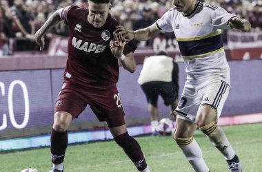 Lanús no le gana a Boca hace cuatro partidos. (Foto: @clublanusoficial).