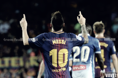 300 goles de Messi en el Camp Nou