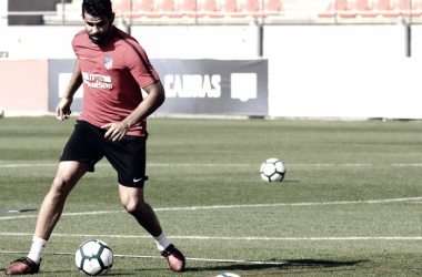 Diego Costa ya se entrena con el grupo