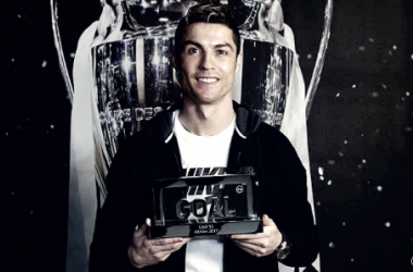 Cristiano Ronaldo consigue el Premio Goal 50