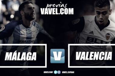 Previa Málaga CF - Valencia CF: duelo por objetivos dispares