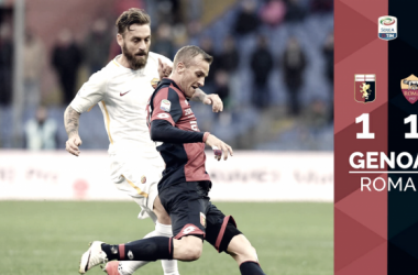 La Roma se deja dos puntos vitales en Genoa