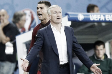 Didier Deschamps, decepcionado: &quot;Es cruel perder una final como esta&quot;