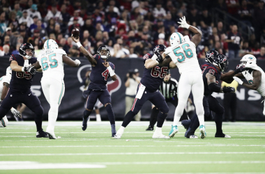 Fácil triunfo de
los&nbsp; Houston Texans sobre los Dolphins de
Miami