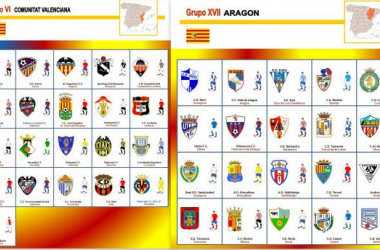 Tercera División 2014: resumen grupos VI y XVII