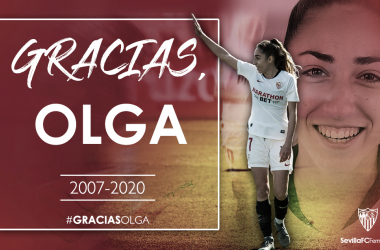 Olga Carmona: emotiva despedida del Sevilla FC Femenino