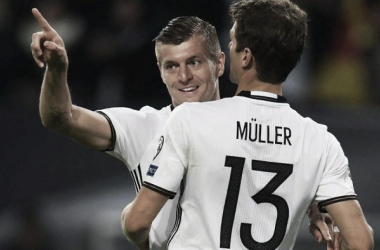 La magia de Kroos le dio los tres puntos a Alemania