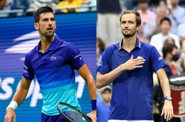 Summary and highlights of Novak Djokovic 2-1 Daniil Medvedev in Astana ATP