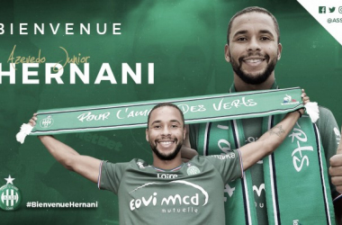 Ex-Atlético-PR, Hernani admite influência de Neymar em sua ida ao Saint-Etiénne