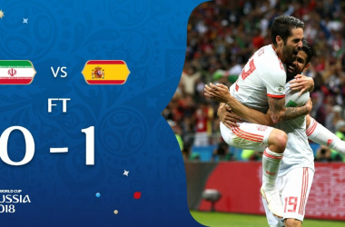 Russia 2018 - L'Iran fa soffrire la Spagna, ma non basta, vincono le Furie Rosse (1-0)