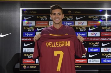 Roma, si presenta Pellegrini