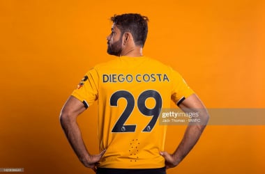 Costa in his first photoshoot as a Wolves player. (Photo Credits: Jack Thomas - WWFC/Wolves via Getty Images)
