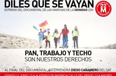 &#039;Diles que se vayan&#039;, el documental sobre el 22-M