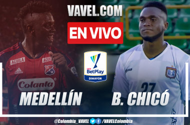 Medellín vs Boyacá Chicó EN VIVO hoy (0-0)