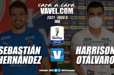 Cara a cara: Sebastián Hernández vs Harrison Otálvaro