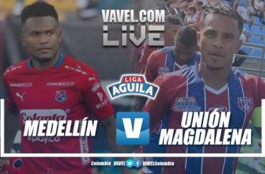 Medellín vs Unión Magdalena en vivo minuto a minuto por Liga Águila 2019