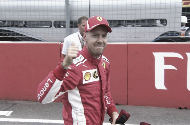 Vettel saldrá desde la pole en casa, Hamilton con problemas