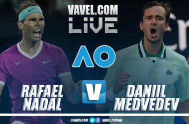 Resumen de Rafael Nadal 3-2 Daniil Medvedev en la final del Australian Open 2022