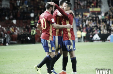 Resumen Macedonia 1-2 España en Clasificación Mundial Rusia 2018
