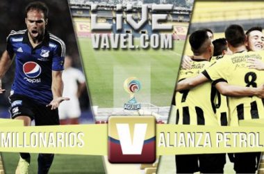 Resultado Millonarios - Alianza Petrolera en la Liga Águila 2015 (3-1)