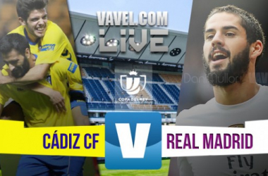 Resultado partido Cádiz - Real Madrid en la Copa del Rey (1-3)