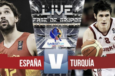 Live Spagna - Turchia basket, risultato partita EuroBasket 2015  (104-77)