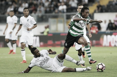 Resumen Sporting CP vs Vitória de Guimarães online, jornada 24, liga NOS. (1-1)